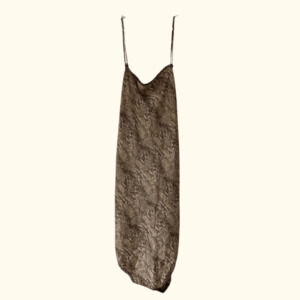 Innermost Woman Slip Dress | Satin Snakeskin Lace | OSFA | Vintage